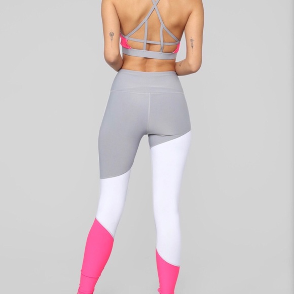 🆕SALE🎉Neon Pink & Gray activewear - Picture 8 of 8